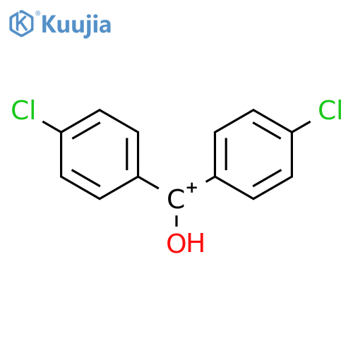 METHYLIUM, BIS(4-CHLOROPHENYL)HYDROXY- structure