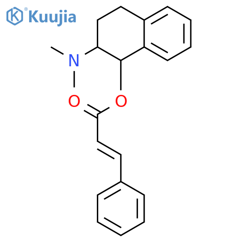 [2-(dimethylamino)-1,2,3,4-tetrahydronaphthalen-1-yl] (e)-3-phenylprop-2-enoate;hydrochloride structure