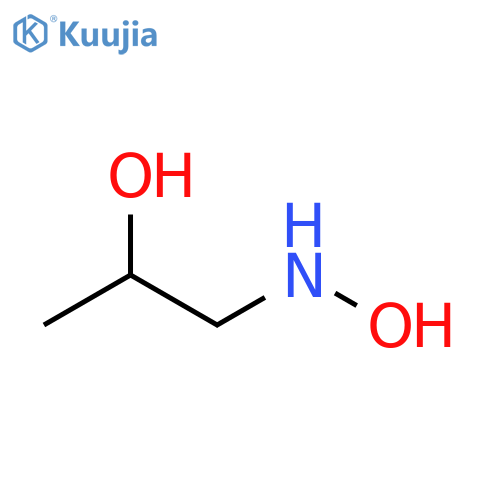 2-Propanol, 1-(hydroxyamino)- structure