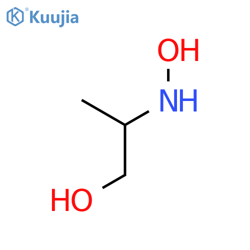 1-Propanol, 2-(hydroxyamino)- structure