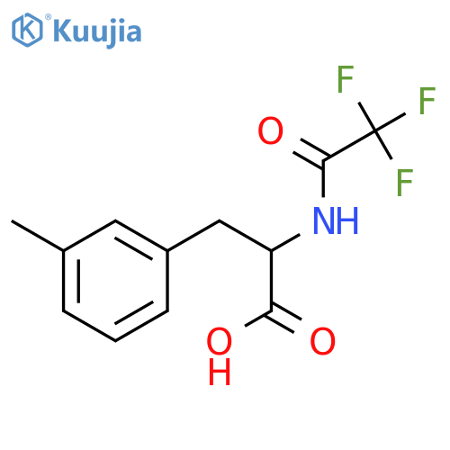 DL-Phenylalanine, 3-methyl-N-(trifluoroacetyl)- structure