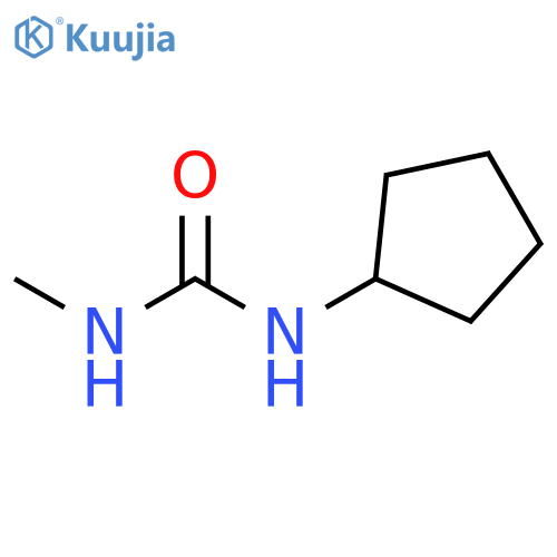 1-cyclopentyl-3-methylurea structure