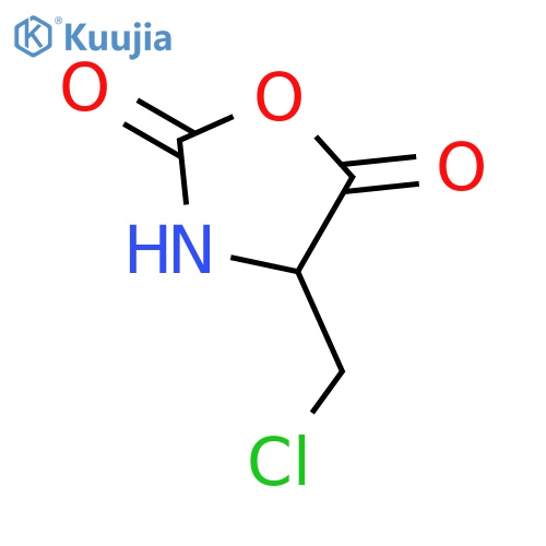 4-(Chloromethyl)-2,5-oxazolidinedione structure