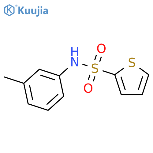 2-Thiophenesulfonamide, N-(3-methylphenyl)- structure
