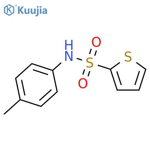 2-Thiophenesulfonamide, N-(4-methylphenyl)- structure