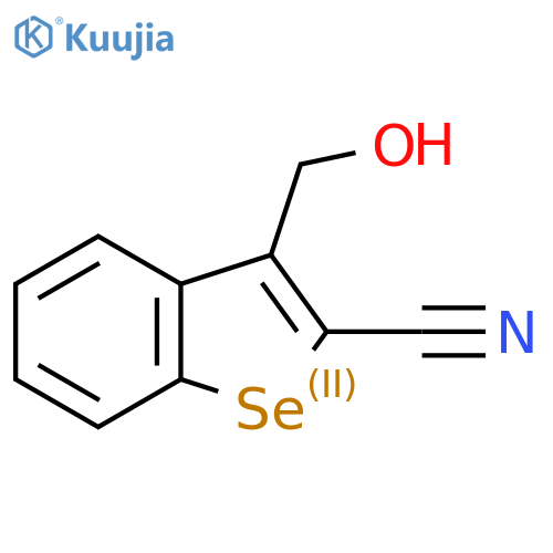 Benzo[b]selenophene-2-carbonitrile, 3-(hydroxymethyl)- structure