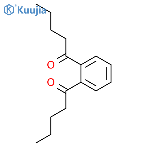 1-Pentanone, 1,1'-(1,2-phenylene)bis- structure