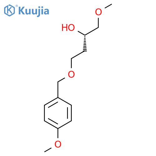2-Butanol, 1-methoxy-4-[(4-methoxyphenyl)methoxy]-, (2S)- structure