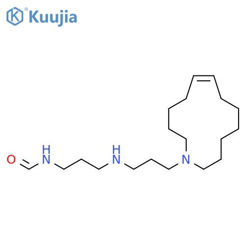 FORMAMIDE, N-[3-[[3-(6Z)-AZACYCLOTRIDEC-6-EN-1-YLPROPYL]AMINO]PROPYL]- structure