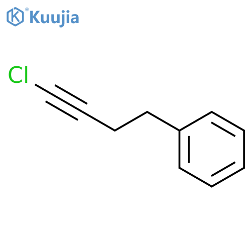 BENZENE, (4-CHLORO-3-BUTYNYL)- structure