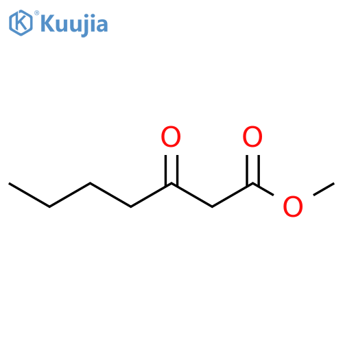 Methyl 3-oxoheptanoate structure