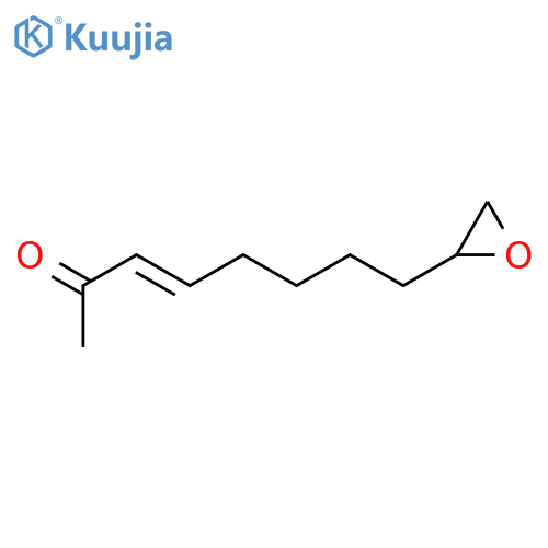3-Octen-2-one, 8-oxiranyl-, (3E)- structure