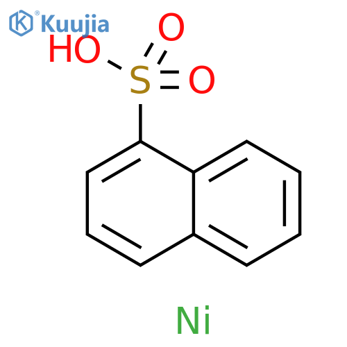1-Naphthalenesulfonic acid, nickel(2+) salt structure