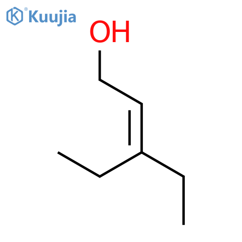 3-ethylpent-2-en-1-ol structure