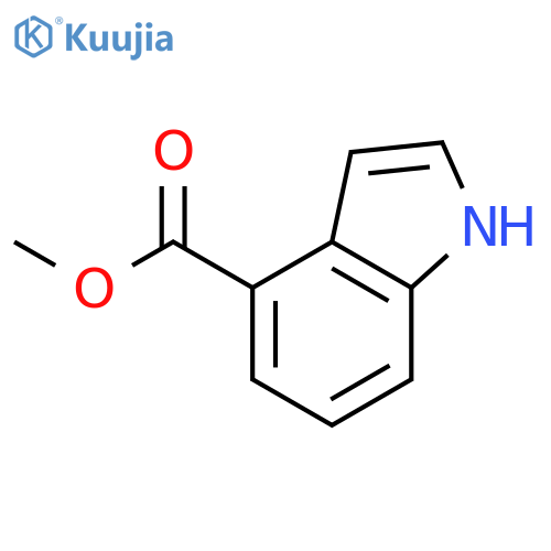 Methyl 1H-indole-4-carboxylate structure