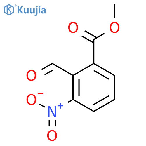 Methyl 2-formyl-3-nitrobenzoate structure