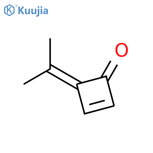 2-Cyclobuten-1-one, 4-(1-methylethylidene)- structure