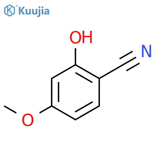2-Hydroxy-4-methoxybenzonitrile structure