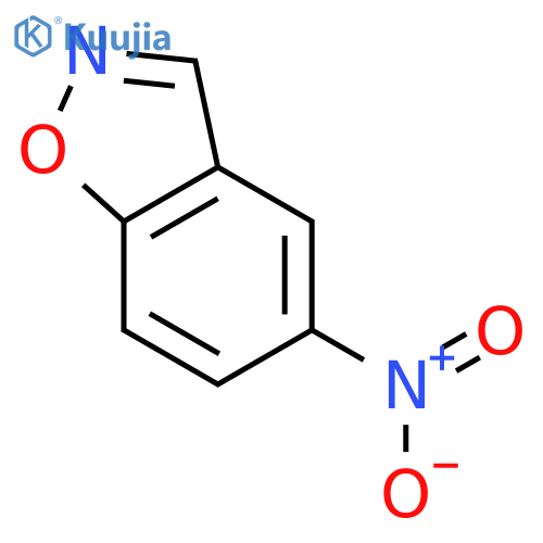 5-Nitro-1,2-benzisoxazole structure