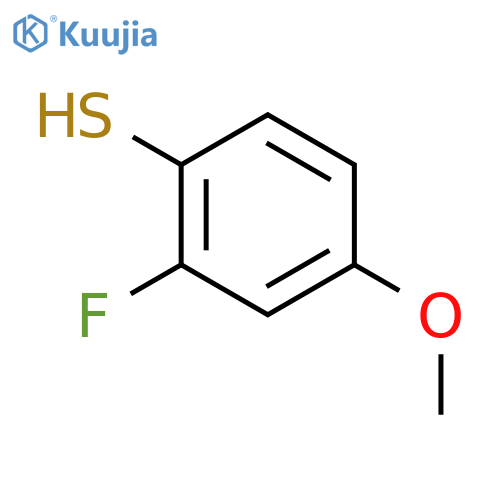 2-fluoro-4-methoxybenzene-1-thiol structure