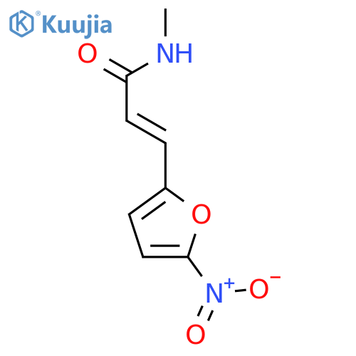 2-PROPENAMIDE, N-METHYL-3-(5-NITRO-2-FURANYL)-, (2E)- structure