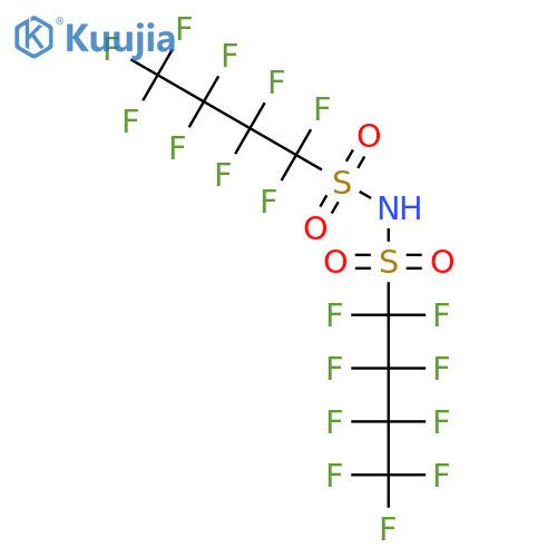 1,1,2,2,3,3,4,4,4-nonafluoro-N-[(nonafluorobutyl)sulfonyl]butane-1-sulfonamide structure