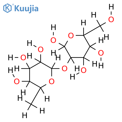 2-O-alpha-L-Fucopyranosyl-D-glucose structure