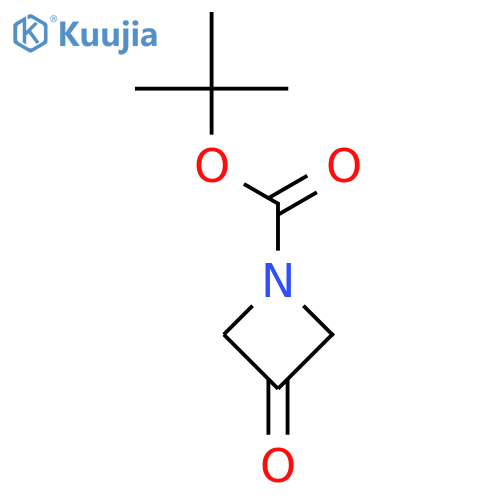 tert-Butyl 3-oxoazetidine-1-carboxylate structure