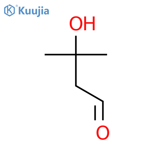 3-Hydroxy-3-methylbutanal structure