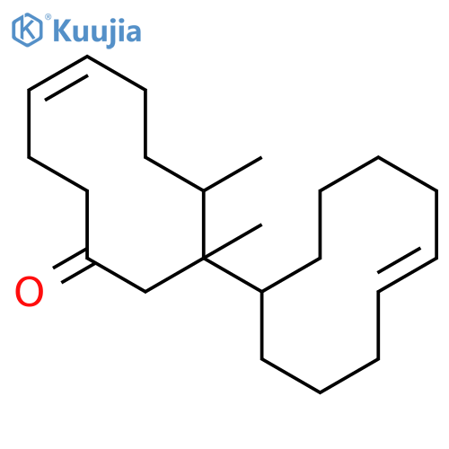 (+)-(1S,10R)-1,10-dimethylbicyclo-dec-6-en-3-one structure