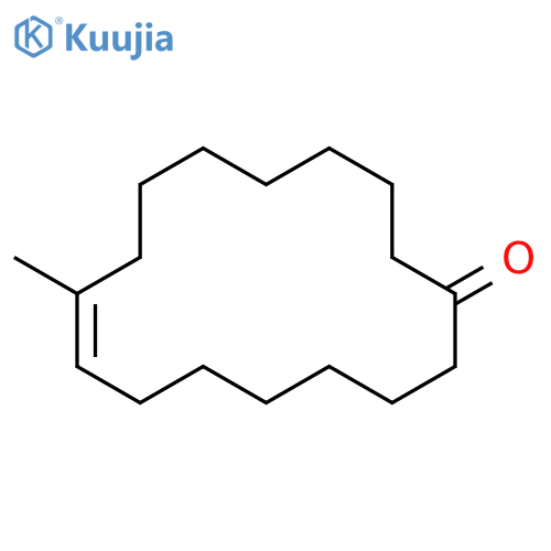 8-Cyclohexadecen-1-one, 9-methyl- structure