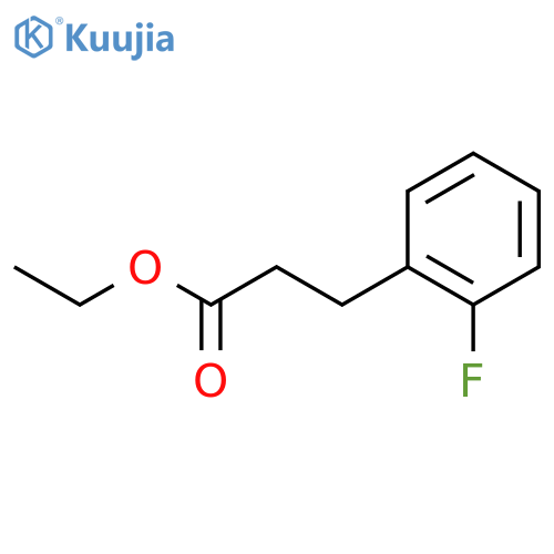 Ethyl 3-(2-fluorophenyl)propanoate structure