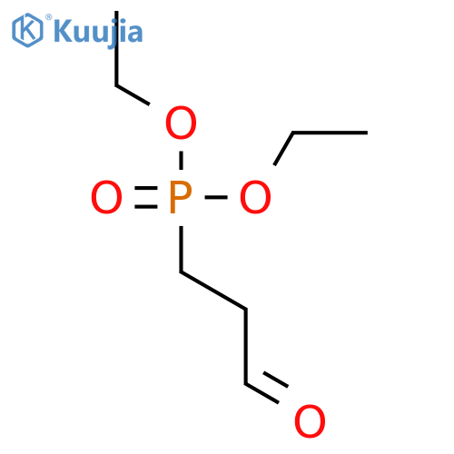 diethyl (3-oxopropyl)phosphonate structure