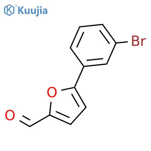 5-(3-Bromophenyl)furan-2-carbaldehyde structure
