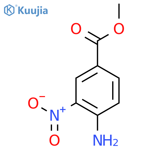 Methyl 4-amino-3-nitrobenzoate structure