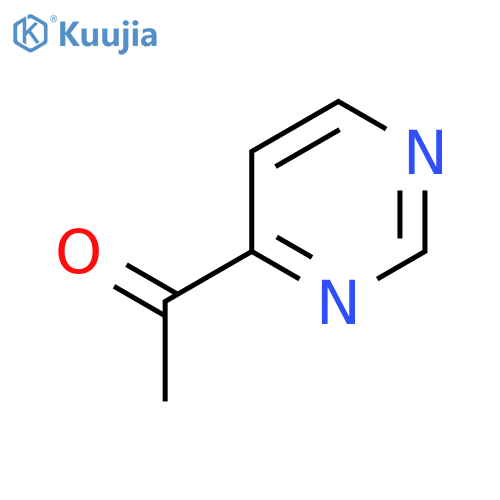 1-(pyrimidin-4-yl)ethan-1-one structure