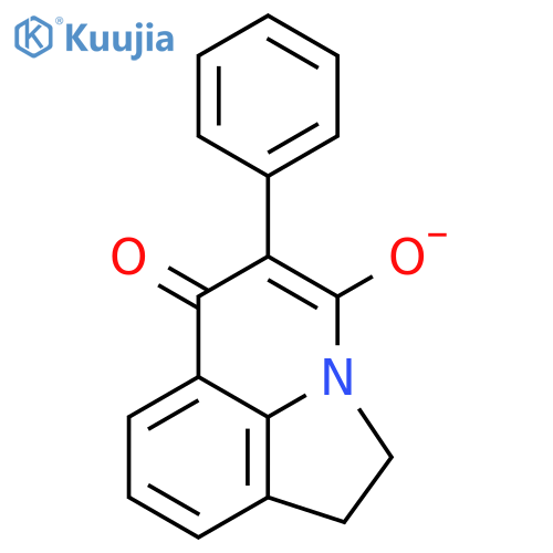 4-hydroxy-5-phenyl-1,2-dihydro-6H-pyrrolo[3,2,1-ij]quinolin-6-one structure