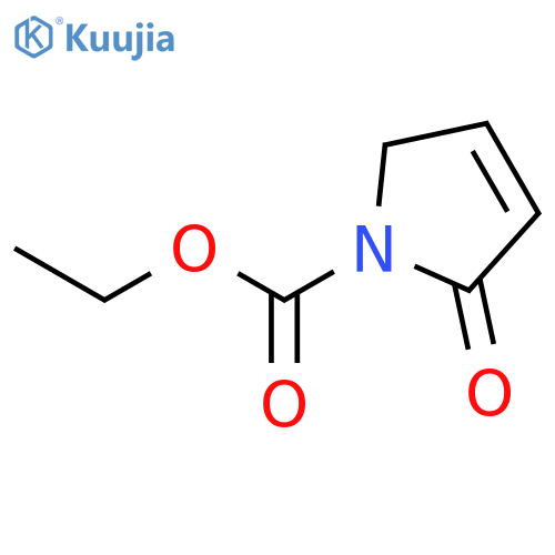 Ethyl 2-oxo-2,5-dihydro-1H-pyrrole-1-carboxylate structure