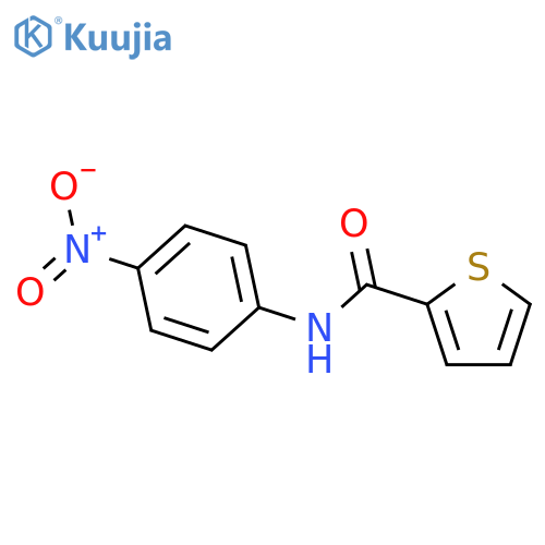 2-Thiophenecarboxamide, N-(4-nitrophenyl)- structure