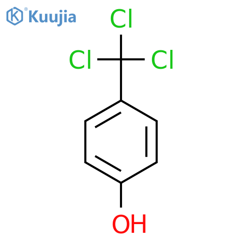 Phenol, 4-(trichloromethyl)- structure