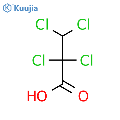 Propanoic acid, 2,2,3,3-tetrachloro- structure