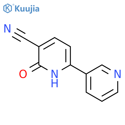[2,3'-Bipyridine]-5-carbonitrile, 1,6-dihydro-6-oxo- structure