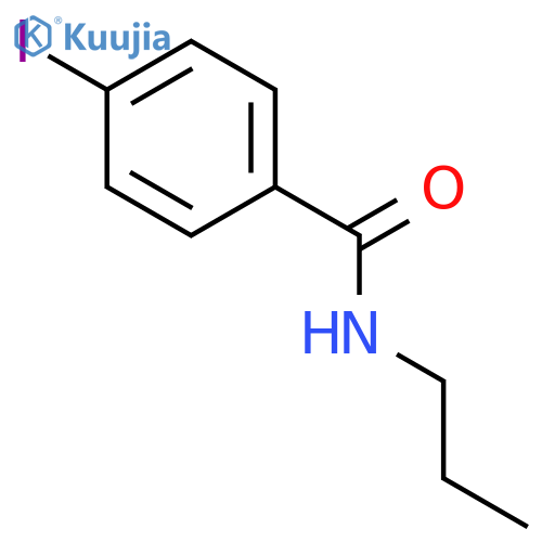 4-Iodo-N-propylbenzamide structure