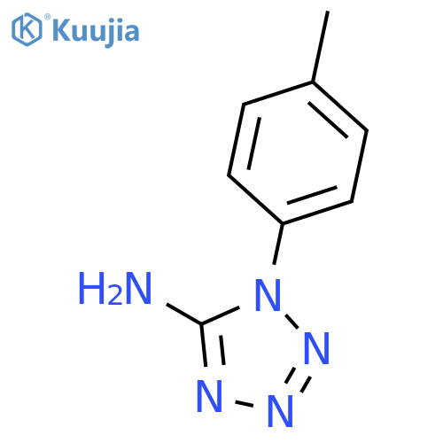 1-(4-methylphenyl)-1H-1,2,3,4-tetrazol-5-amine structure