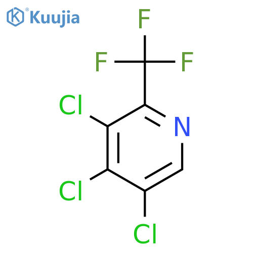 Pyridine, 3,4,5-trichloro-2-(trifluoromethyl)- structure