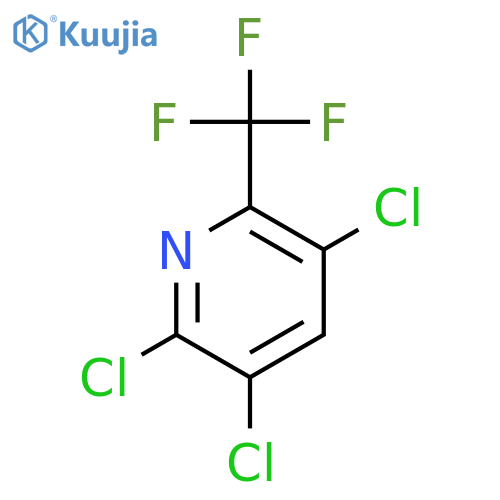 2,3,5-Trichloro-6-(trifluoromethyl)pyridine structure