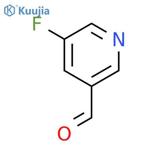 5-fluoropyridine-3-carbaldehyde structure