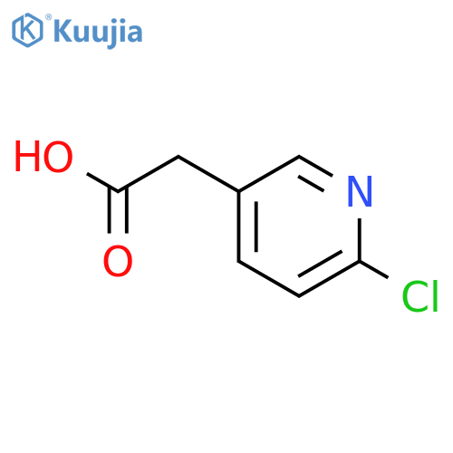2-(6-Chloropyridin-3-yl)acetic acid structure