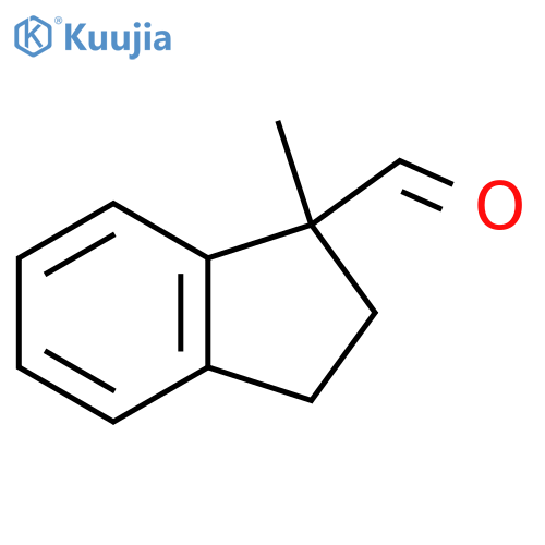 1-Methyl-2,3-dihydro-1h-indene-1-carbaldehyde structure