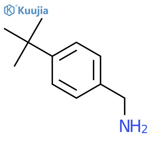 4-Tert-Butylbenzylamine structure